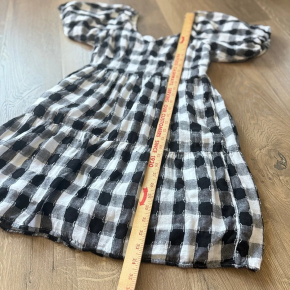 Cato Black and White Checkered Mini Dress - Picture 7 of 10